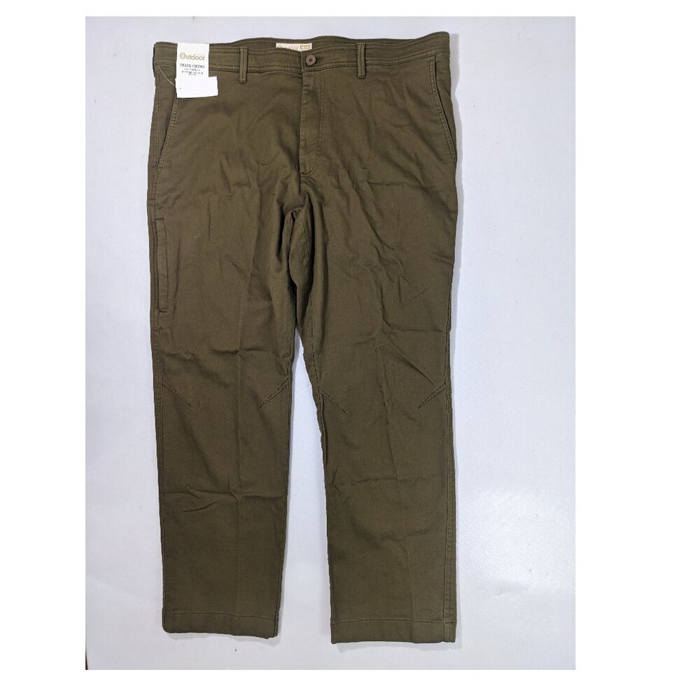 NEW- 40 x 30 Mens Roundtree & Yorke Talus Outdoor Casual Pants CottonBlend Chino